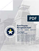 EPISD Bond Program Management Audit - 08.09.19