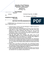 Regional Trial Court Branch 21: Republic of The Philippines Second Judicial Region Santiago City