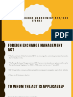 Foreign Exchange Management Act