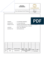 DMI-BD-10-001-A4 Process Operating and Control Philosophy