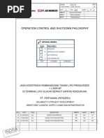 Operation Control and Shutdown Philosophy