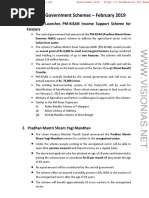 Govt Schemes Feb 2019