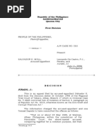 Republic of The Philippines Sandiganbayan Quezon City: Plaintiff-Appellee