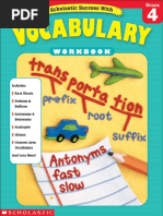 Scholastic Success With Vocabulary Grade 4 PDF