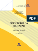 Sociologia Da EducacaoUNIMONTES