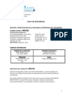 Mazec Quimica SDS - MQ100 PDF