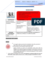 Sesión de Clase de Matemática Agrupación