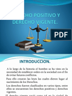 Derecho Positivo y Derecho Vigente, Grupo #5