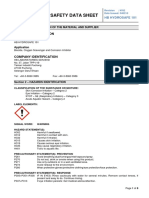 MSDS HB Hydrosafe 101