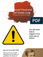 Sigmund Freud and Carl Gustav Jung: The Critique and Celebration of Religion