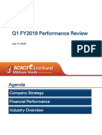 2018 - Investor - Presentation - Q1-2019 ICICILombard - General - Insurance PDF