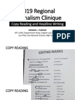 Copyreading Regional Clinique PDF