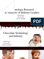 Chocolate Technology & Industry