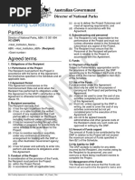 Sample Funding Agreement