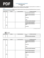 Formato - Calendarización de Actividades