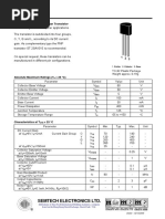 Transistor Datasheet