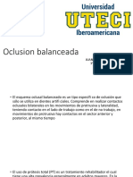 Oclusion Balanceada