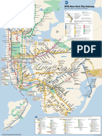 NY Subway Map Large