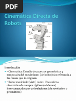 Cinemática Directa de Robots