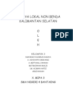 Budaya Lokal Non Benda Kalimantan Selatan