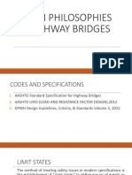 Design Philosophies of Highway Bridges