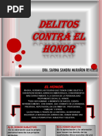 Delitos Contra El Honor