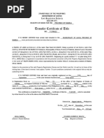 Transfer Certificate of Title