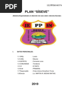 Plan de Siseve 2019 IEPPSM #60374 Terrabona Nivel Primaria