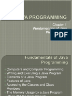 Fundamentals of Java Programming