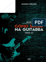 E Book Como Solar Na Guitarra Rodrigo Ferrarezi (AGORA É GRÁTIS)