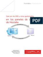 Que Son Los DNS y Como Gestionarlos, Hostalia PDF