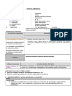 Sesion de Aprendizaje Dividimos