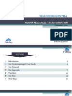 HR Transformation Proposal Template