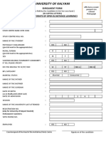 Enrolment Form: (In Capital Letters)