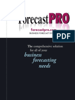 Forecast Pro TRAC V5 User's Guide