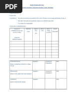 Hydrostatic Air Tests PDF