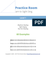 Sight-Singing Exercise