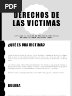 Derechos de Las Victimas