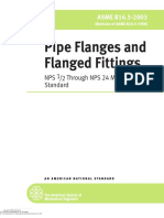 Pipe Flanges and Fittings