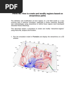 Streamlines Regions