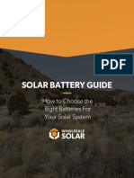 Solar Battery Guide