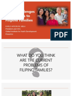 Social Issues and Threats Affecting Filipino Families