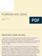 Presentation Foreign Borrowing (ODA) (Revised)