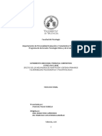 Sufrimiento Emocional Perinatal Compartido: Estrés en El Bebé Efectos de Los Mecanismos de Adaptación y Defensa Primarios Vulnerabilidad Psicosomática y Psicopatológica