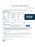 Booking Confirmation On IRCTC, Train: 12011, 17-Jun-2019, CC, NDLS - CDG