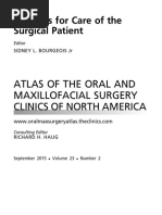 Adjuncts For Care of The Surgical Patient Atlas of The Oral and Maxillofacial Surgery Clinics