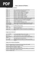 Atajos o Shortcuts de Windows