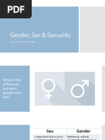 Gender, Sex & Sexuality