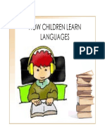  How Children Learn Languages 