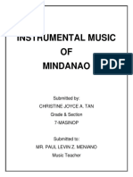 Instrumental Music of Mindanao 7